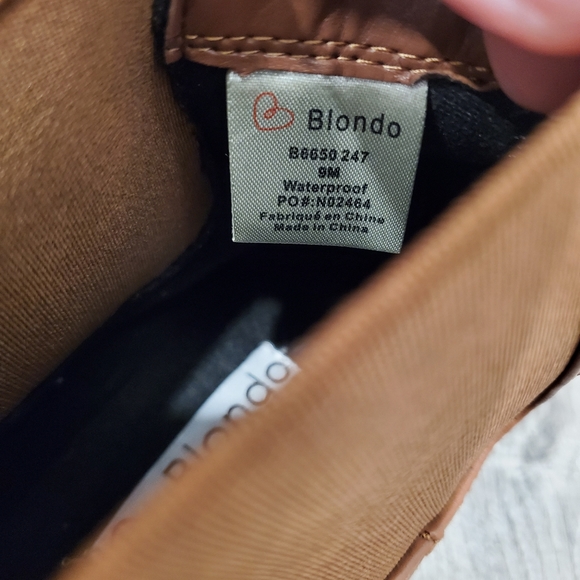 NEW Blondo Emilia Brown Leather Boot - Picture 4 of 10